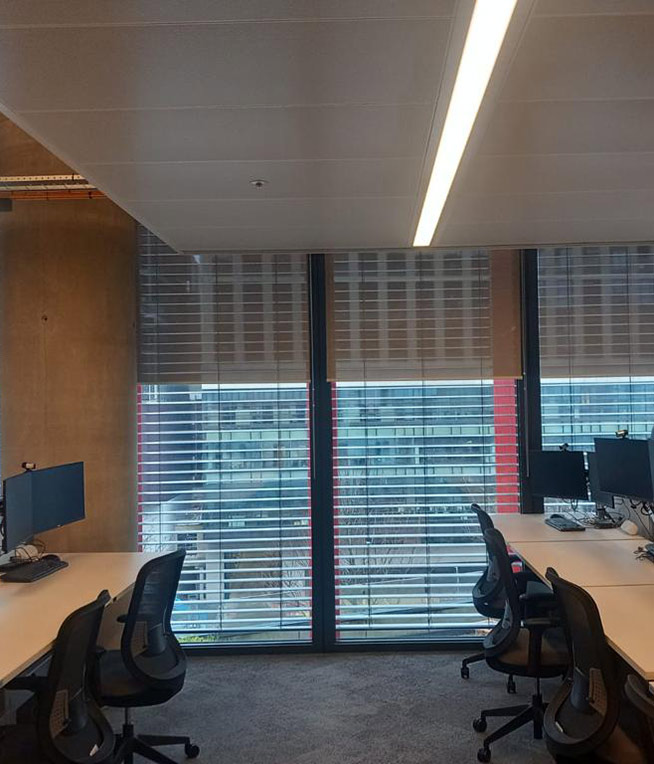 Corporate Space Blinds